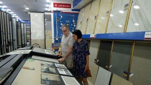 Showroom, công ty gạch Taicera Hải Linh