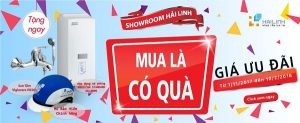 Mua gạch ốp lát, thiết bị vệ sinh,... ưu đãi lớn nhất mùa xây dựng 2017 tại Showroom Hải Linh