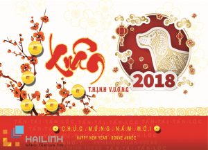 Công ty Hải Linh gửi lời chúc mừng năm mới 2018 đến khách hàng