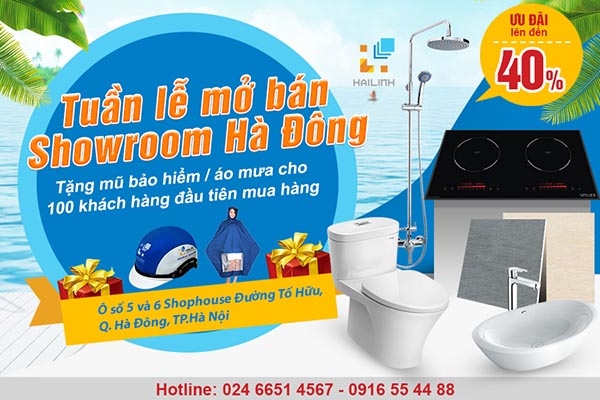 ƯU ĐÃI KHỦNG duy nhất trong tuần chính thức mở bán Showroom Hải Linh Hà Đông (11/06/2019-16/06/2019)