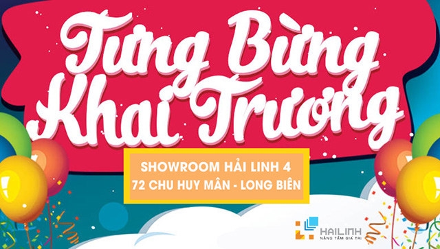 Hải Linh từng bừng khai trương chi nhánh thứ 4 tại Long Biên - Hà Nội