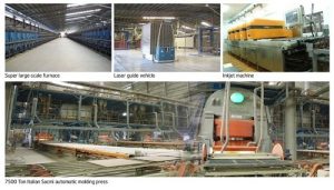 Dây chuyền sản xuất tự động gạch Taicera