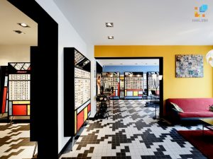 Không gian lát gạch Taicera