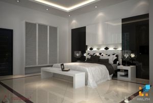 Màu sắc gạch ốp lát trong phòng ngủ